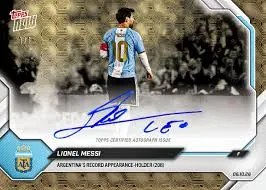 Messi is Topps man, with retirement card knocking Ohtani’s record out the park — image from Inside World Football