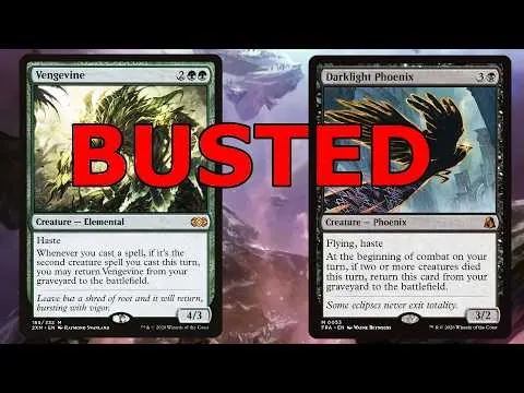 YOU NEED TO PLAY THIS DECK! Darklight Phoenix Hogaak Legacy MTG — image from YouTube