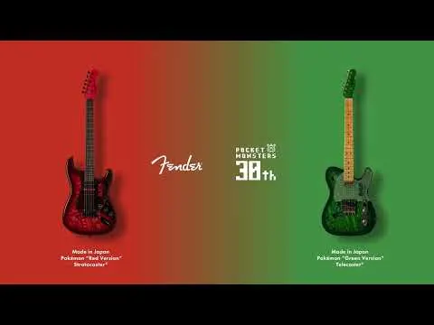Get Ready to Rock with Pokémon Center and Fender® Collaboration — image from The Pokemon Company / Pokemon.com