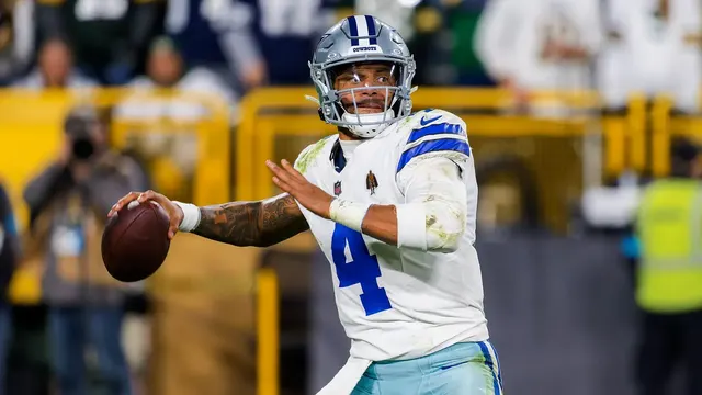 Dak Prescott Topps Trading Card Goes Viral For Overlooked NSFW Message — image from Sports Illustrated