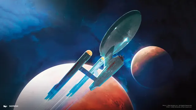 All the Scene Cards from Magic: The Gathering® | Star Trek™ — image from Wizards of the Coast (Magic)