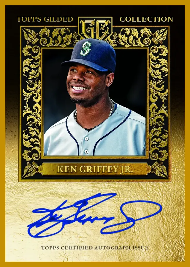 Topps Gilded Collection Baseball Product History — image from Topps