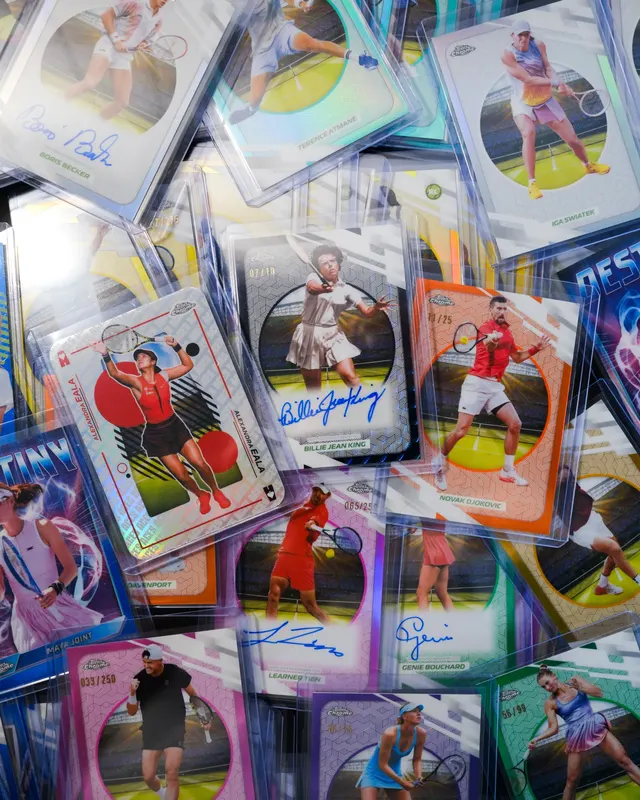 Dive Deep on 2026 Topps Chrome Tennis with Two Expert Collectors — image from Topps