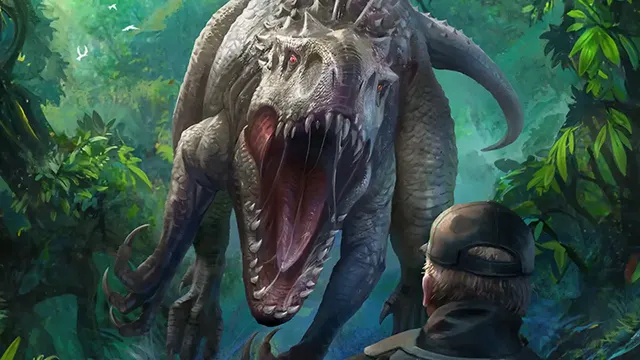 Unkillable MTG Jurassic Park Dinosaur Crushes Competitive Commander Event — image from MTG Rocks