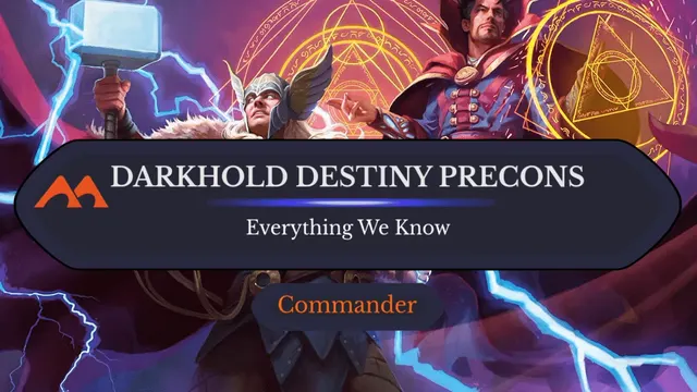 Everything We Know About MTG’s Marvel: Darkhold Destiny Commander Decks — image from Draftsim