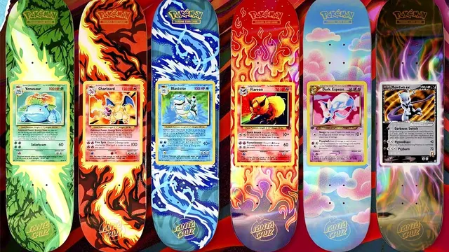Pokemon’s $140 mystery TCG skateboards immediately sell out and resell for $1,000 — image from Dexerto