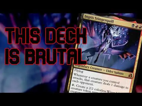 Ingris Stingerquill EDH Deck Tech | Lifegain | Magic: The Gathering — image from YouTube
