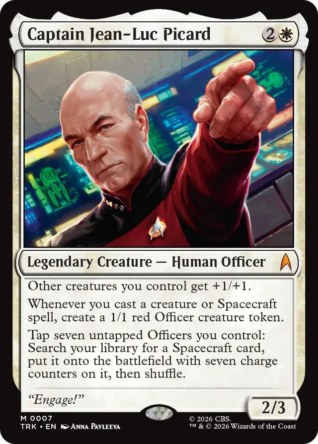 Wizards of the Coast Unveils New Details on 'Magic: The Gathering - Star Trek' — image from ICv2 (Card Games)