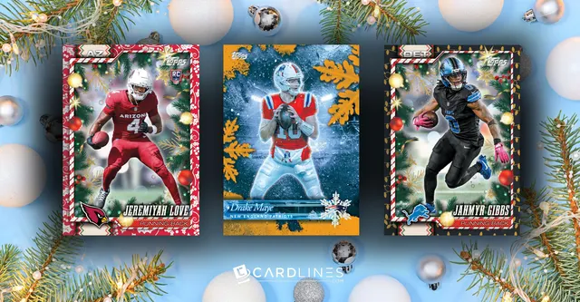 2026 Topps Holiday Football Preview: Checklist, Rookie Chases and Box Value — image from Cardlines