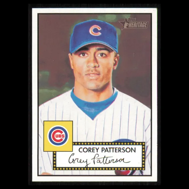 Corey Patterson #23 2001 Topps Heritage Chicago Cubs Baseball Card MLB NM — image from Fanatics Collect (ex-PWCC)
