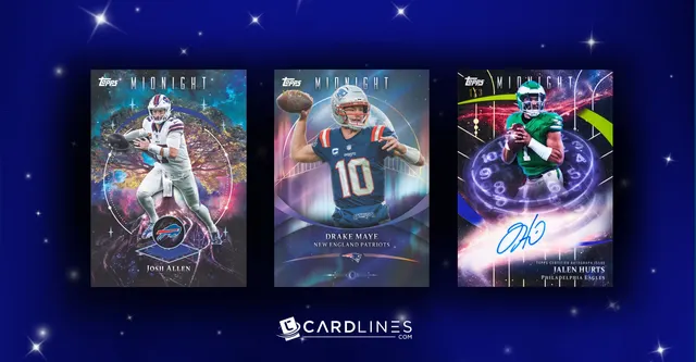 2026 Topps Midnight Football Preview: Checklist, Chases And What To Expect — image from Cardlines