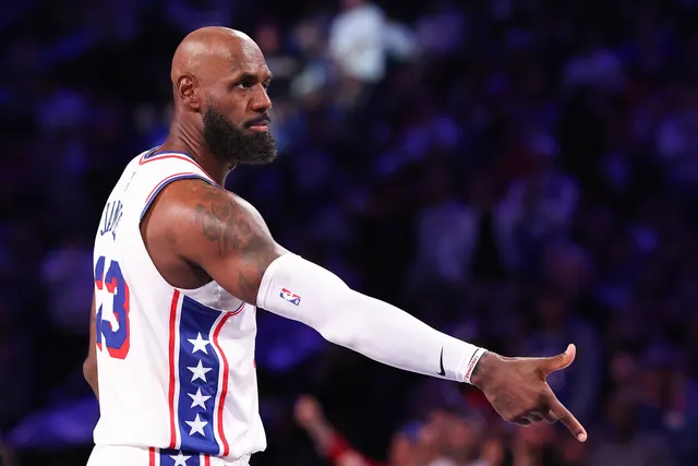 LeBron James' 24th Season Jersey Will Be Cut Up for Rare Trading Cards — image from AOL.com