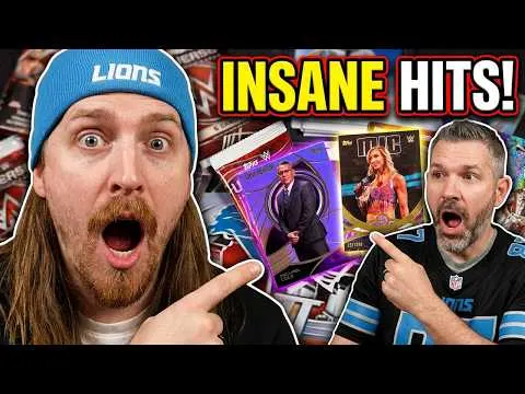 I Opened Topps WWE Universe Packs and Got Hit With This! — image from YouTube