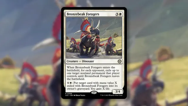 MTG Dinosaur Spikes 327% in Price Thanks to Broken Reality Fracture Legend — image from MTG Rocks