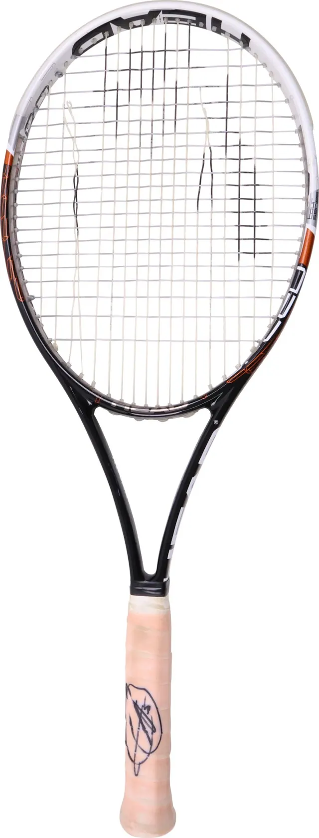 Novak Djokovic 2014 Wimbledon Final Racquet | SCP Auctions — image from SCP Auctions