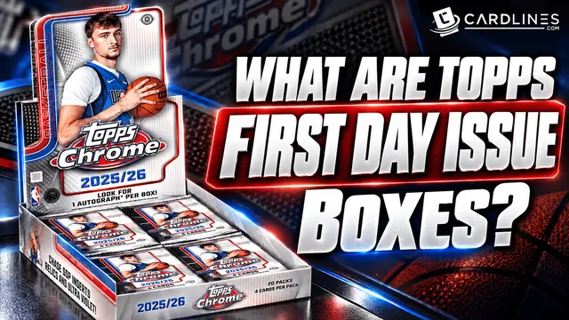 Are Topps First Day Issue Boxes Worth The Premium? — image from Cardlines