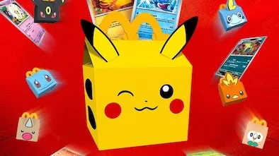McDonald’s Pokémon Cards Coming to the UK in February 2027 — image from Back to the Movies