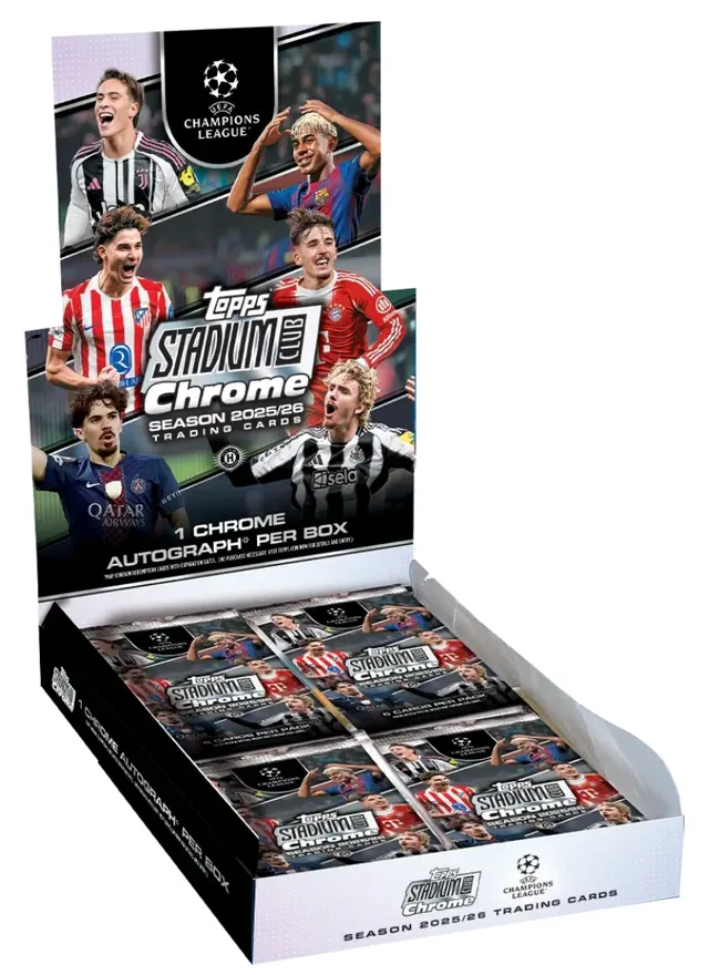 Which Topps Stadium Club Chrome UCL 2025/26 Box is Best for You? — image from Topps