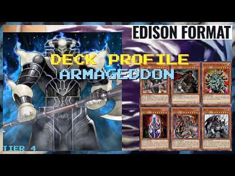 [Edison] Armageddon (04/10) Tier 4 - #yugioh Deck Profile — image from YouTube