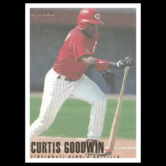 Curtis Goodwin #U120 1996 Fleer Update Cincinnati Reds Baseball Card MLB NM — image from Fanatics Collect (ex-PWCC)