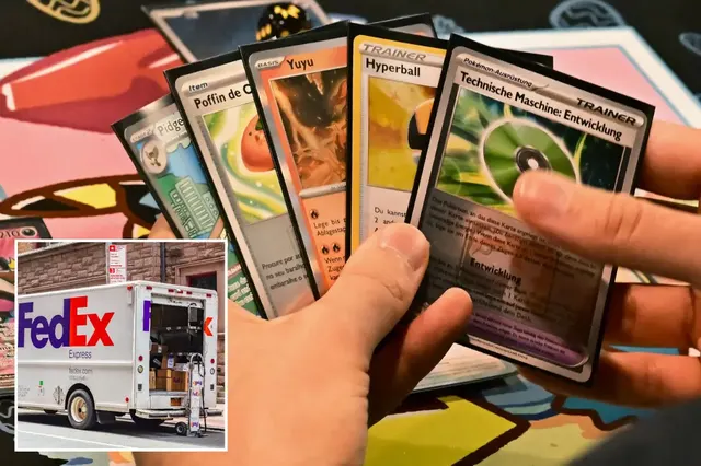 Brazen $1M trading card heist outside PSA headquarters leaves collectors reeling — image from New York Post