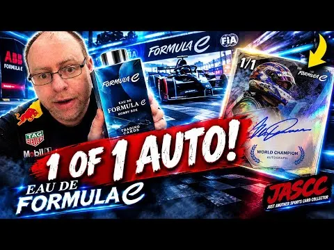 My FIRST 1 Of 1…AND IT’S A WORLD CHAMPION AUTO!!! - Futera ABB Formula E Hobby Box — image from YouTube