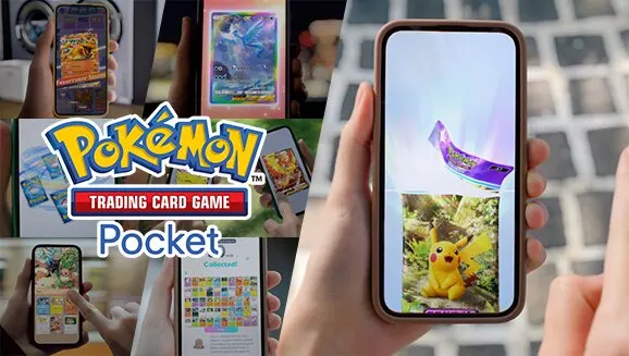 Pokémon TCG Pocket’s October update adds dual-type cards, Community Decks and six-week pack cycles — image from Pokemon Blog