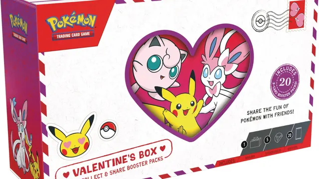 First Pokémon TCG Valentine’s Day Box Officially Revealed — image from Joseph Writer Anderson