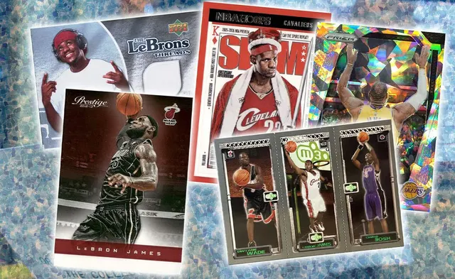 How to Build a Cool LeBron James Card Collection For Under $100 — image from Sole Retriever