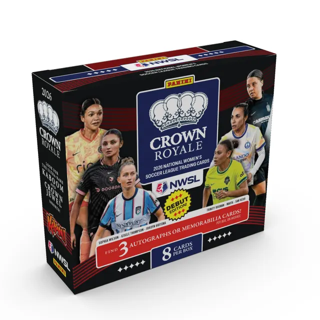 Chase Royalty in Panini 2026 NWSL Crown Royale Soccer — image from Panini America