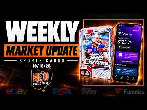 FanCash Drama, Topps Chrome Football & More Hobby News - YouTube — image from Howl.Link