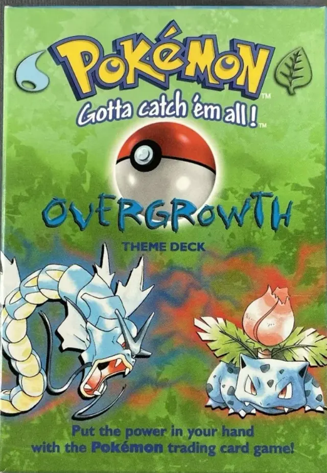 Base Set Overgrowth Pokemon Theme Deck — image from Fanatics Collect (ex-PWCC)