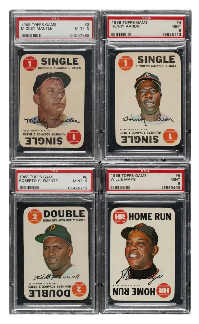 1968 Topps Baseball Cards: The 6 Most Iconic and Valuable Cards in the Set — image from OTIA Sports