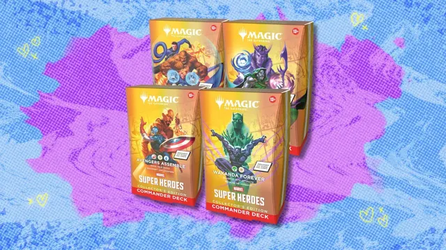 MTG Marvel Collector's Commander Deck Bundle deal — image from Mashable