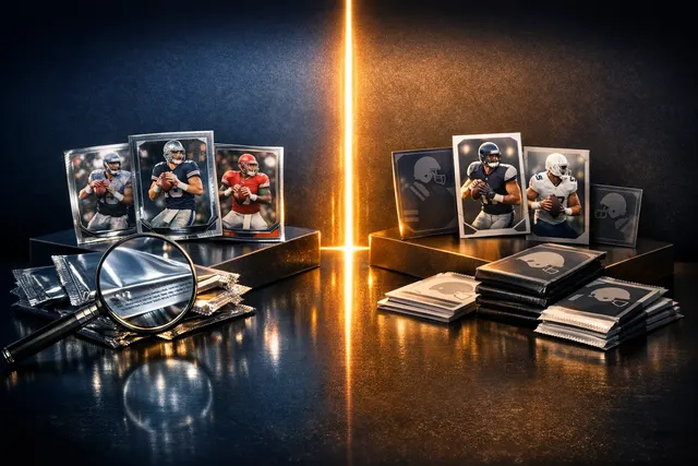 NFL Card Licensing in 2026: How to Tell the Current Topps Rights From Older Panini and Earlier… — image from OTIA Sports