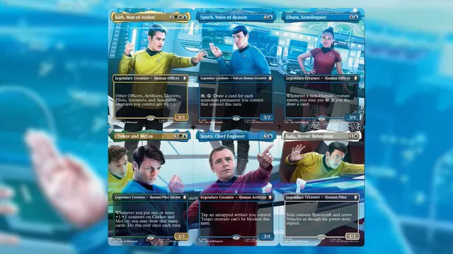 MTG Star Trek “Precon-Upgrading” Scene Boxes Reveal Incredible Five-Color Faerie Typal Commander — image from MTG Rocks