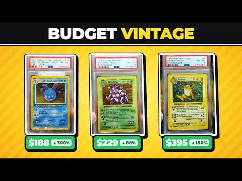 I Spent $1000 On Vintage Pokemon Cards And Here's What I Got... — image from YouTube