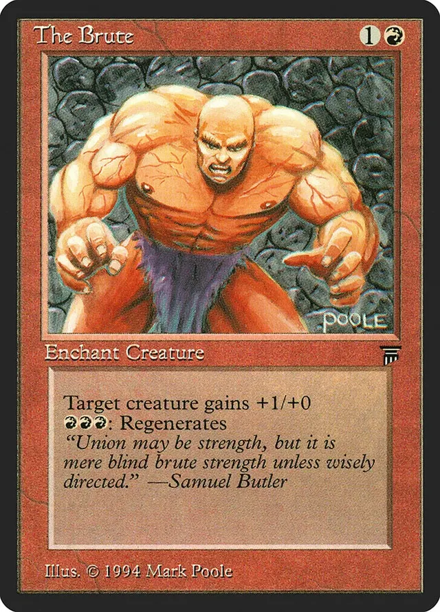 The Brute [Legends] - Lightly Played — image from Fanatics Collect (ex-PWCC)