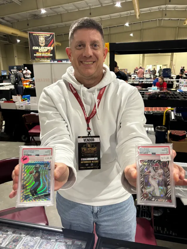 Dealers, collectors baffled by volatility of football card market — image from Sports Collectors Digest