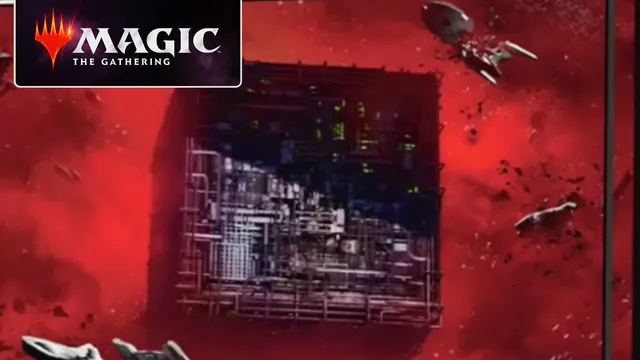MTG Star Trek reveals unstoppable Borg Cube card and exponentially spreading Tribbles — image from Wargamer