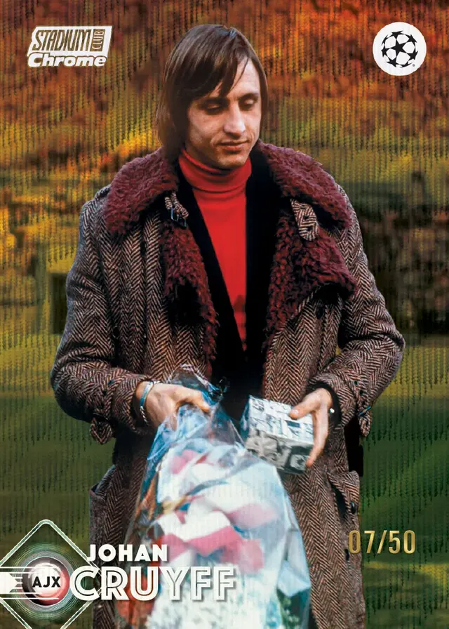 Topps Stadium Club Chrome® UEFA Champions League Product History — image from Topps