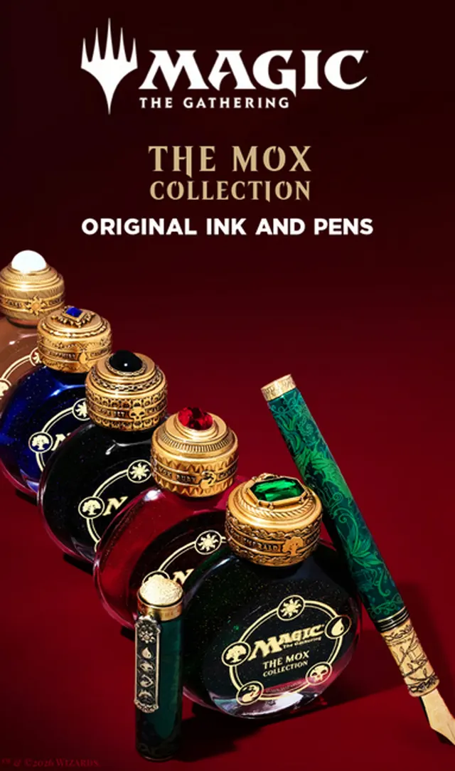 Ferris Wheel Press Offers Up 'Magic: The Gathering: The Mox Ink & Writing Collection' — image from ICv2 (Card Games)