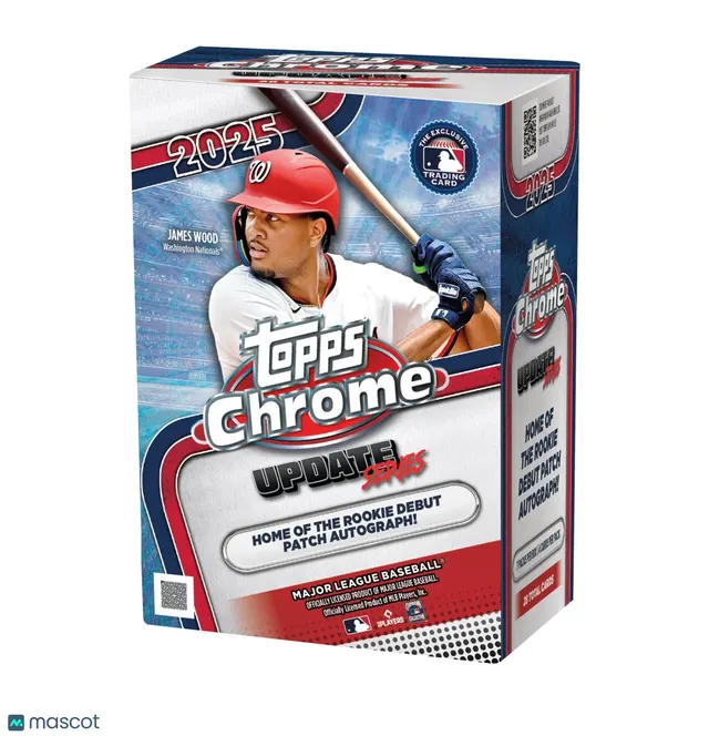 MLB 2025 Topps Chrome Update Series Baseball Value Box — image from Fanatics Collect (ex-PWCC)