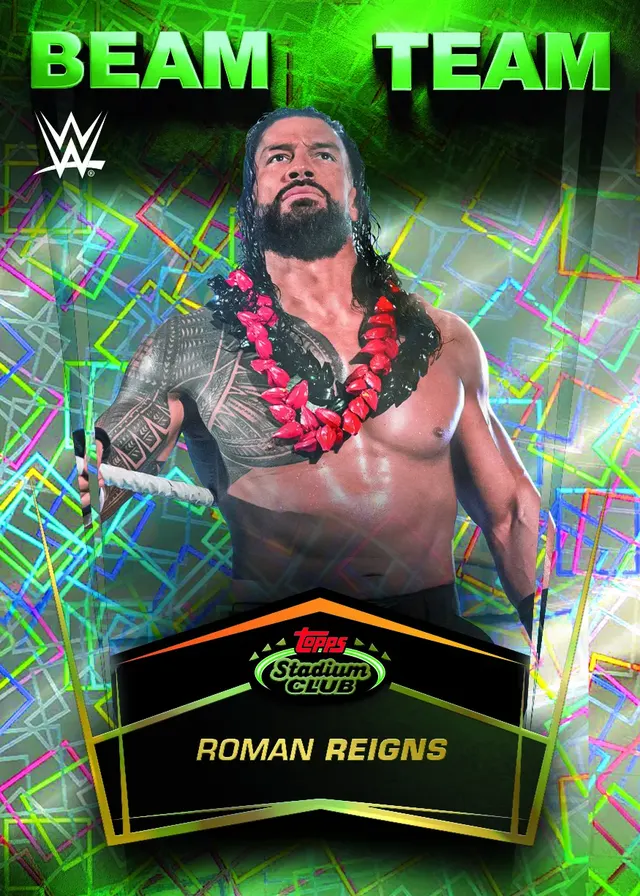 Behind the Design: Beam Team Makes its Wrestling Debut in 2026 Topps Stadium Club WWE — image from Topps