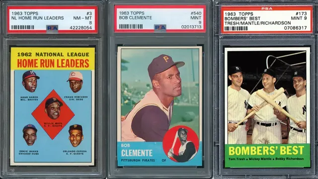 The 6 Most Iconic 1963 Topps Baseball Cards — image from Sports Illustrated