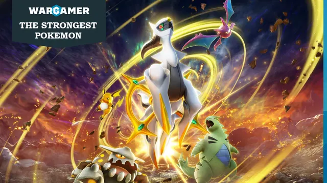 The top 5 strongest Pokémon — image from Wargamer