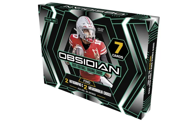 2026 Panini Obsidian Football Set Review and Checklist — image from Cardboard Connection