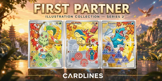 A Review Of 2026 Pokémon TCG First Partner Illustration Collection Series 2 — image from Cardlines