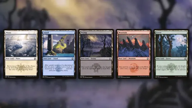 MTG Designer Poll Reveals Players Want More Flavor Text on Lands — image from MTG Rocks