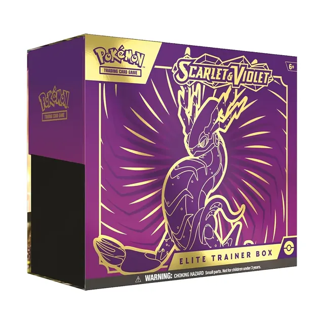 Scarlet & Violet Pokemon Elite Trainer Box - Miraidon — image from Fanatics Collect (ex-PWCC)